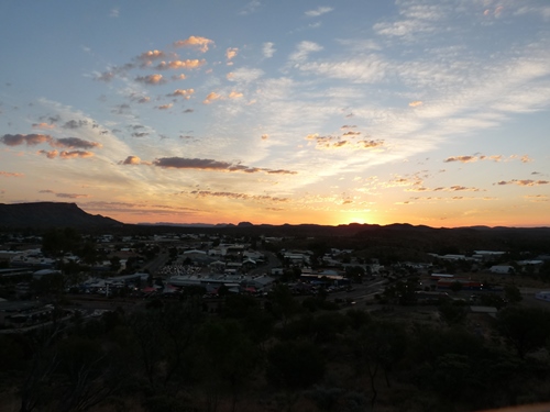 Sunset &uuml;ber Alice